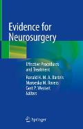 Evidence for Neurosurgery: Effective Procedures and Treatment