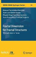 Fractal Dimension for Fractal Structures: With Applications to Finance