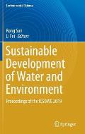Sustainable Development of Water and Environment: Proceedings of the Icsdwe 2019