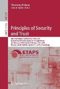 Principles of Security and Trust: 8th International Conference, Post 2019, Held as Part of the European Joint Conferences on Theory and Practice of So