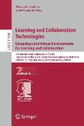 Learning and Collaboration Technologies. Ubiquitous and Virtual Environments for Learning and Collaboration: 6th International Conference, Lct 2019, H