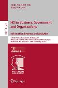 Hci in Business, Government and Organizations. Information Systems and Analytics: 6th International Conference, Hcibgo 2019, Held as Part of the 21st