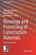 Rheology and Processing of Construction Materials: Rheocon2 & Scc9