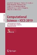 Computational Science - Iccs 2019: 19th International Conference, Faro, Portugal, June 12-14, 2019, Proceedings, Part III