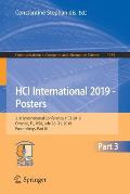 Hci International 2019 - Posters: 21st International Conference, Hcii 2019, Orlando, Fl, Usa, July 26-31, 2019, Proceedings, Part III