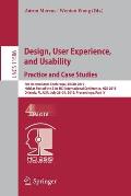 Design, User Experience, and Usability. Practice and Case Studies: 8th International Conference, Duxu 2019, Held as Part of the 21st Hci International