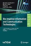 Bio-Inspired Information and Communication Technologies: 11th Eai International Conference, Bict 2019, Pittsburgh, Pa, Usa, March 13-14, 2019, Proceed