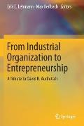 From Industrial Organization to Entrepreneurship: A Tribute to David B. Audretsch