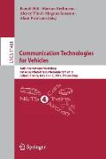 Communication Technologies for Vehicles: 14th International Workshop, Nets4cars/Nets4trains/Nets4aircraft 2019, Colmar, France, May 16-17, 2019, Proce