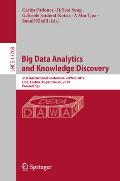 Big Data Analytics and Knowledge Discovery: 21st International Conference, Dawak 2019, Linz, Austria, August 26-29, 2019, Proceedings