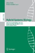 Hybrid Systems Biology: 6th International Workshop, Hsb 2019, Prague, Czech Republic, April 6-7, 2019, Revised Selected Papers