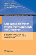 Geographical Information Systems Theory, Applications and Management: 4th International Conference, Gistam 2018, Funchal, Madeira, Portugal, March 17-