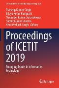 Proceedings of Icetit 2019: Emerging Trends in Information Technology