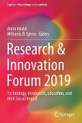 Research & Innovation Forum 2019: Technology, Innovation, Education, and Their Social Impact