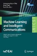 Machine Learning and Intelligent Communications: 4th International Conference, Mlicom 2019, Nanjing, China, August 24-25, 2019, Proceedings
