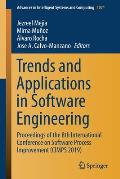 Trends and Applications in Software Engineering: Proceedings of the 8th International Conference on Software Process Improvement (Cimps 2019)