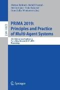 Prima 2019: Principles and Practice of Multi-Agent Systems: 22nd International Conference, Turin, Italy, October 28-31, 2019, Proceedings