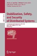 Stabilization, Safety, and Security of Distributed Systems: 21st International Symposium, SSS 2019, Pisa, Italy, October 22-25, 2019, Proceedings