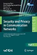 Security and Privacy in Communication Networks: 15th Eai International Conference, Securecomm 2019, Orlando, Fl, Usa, October 23-25, 2019, Proceedings