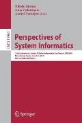 Perspectives of System Informatics: 12th International Andrei P. Ershov Informatics Conference, Psi 2019, Novosibirsk, Russia, July 2-5, 2019, Revised