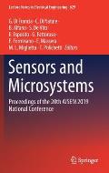 Sensors and Microsystems: Proceedings of the 20th Aisem 2019 National Conference
