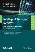 Intelligent Transport Systems. from Research and Development to the Market Uptake: Third Eai International Conference, Intsys 2019, Braga, Portugal, D