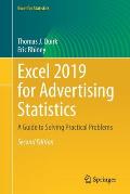 Excel 2019 for Advertising Statistics: A Guide to Solving Practical Problems