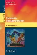 Complexity and Approximation: In Memory of Ker-I Ko