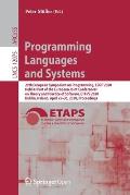 Programming Languages and Systems: 29th European Symposium on Programming, ESOP 2020, Held as Part of the European Joint Conferences on Theory and Pra
