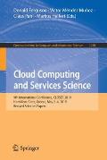 Cloud Computing and Services Science: 9th International Conference, Closer 2019, Heraklion, Crete, Greece, May 2-4, 2019, Revised Selected Papers