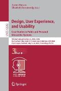 Design, User Experience, and Usability. Case Studies in Public and Personal Interactive Systems: 9th International Conference, Duxu 2020, Held as Part