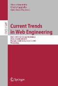 Current Trends in Web Engineering: Icwe 2019 International Workshops, Dskg, Kdweb, Matwep, Daejeon, South Korea, June 11, 2019, Proceedings