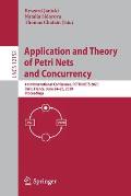 Application and Theory of Petri Nets and Concurrency: 41st International Conference, Petri Nets 2020, Paris, France, June 24-25, 2020, Proceedings