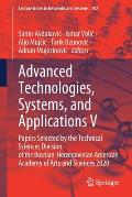 Advanced Technologies, Systems, and Applications V: Papers Selected by the Technical Sciences Division of the Bosnian-Herzegovinian American Academy o