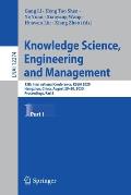 Knowledge Science, Engineering and Management: 13th International Conference, Ksem 2020, Hangzhou, China, August 28-30, 2020, Proceedings, Part I