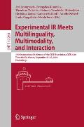 Experimental IR Meets Multilinguality, Multimodality, and Interaction: 11th International Conference of the Clef Association, Clef 2020, Thessaloniki,