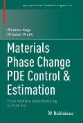 Materials Phase Change Pde Control & Estimation: From Additive Manufacturing to Polar Ice
