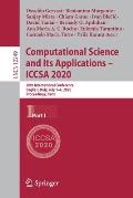 Computational Science and Its Applications - Iccsa 2020: 20th International Conference, Cagliari, Italy, July 1-4, 2020, Proceedings, Part I