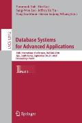 Database Systems for Advanced Applications: 25th International Conference, Dasfaa 2020, Jeju, South Korea, September 24-27, 2020, Proceedings, Part I
