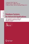 Database Systems for Advanced Applications: 25th International Conference, Dasfaa 2020, Jeju, South Korea, September 24-27, 2020, Proceedings, Part II