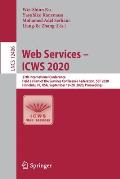 Web Services - Icws 2020: 27th International Conference, Held as Part of the Services Conference Federation, Scf 2020, Honolulu, Hi, Usa, Septem