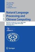 Natural Language Processing and Chinese Computing: 9th Ccf International Conference, Nlpcc 2020, Zhengzhou, China, October 14-18, 2020, Proceedings, P