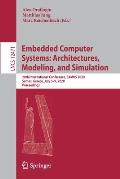Embedded Computer Systems: Architectures, Modeling, and Simulation: 20th International Conference, Samos 2020, Samos, Greece, July 5-9, 2020, Proceedi
