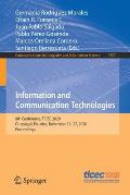 Information and Communication Technologies: 8th Conference, Ticec 2020, Guayaquil, Ecuador, November 25-27, 2020, Proceedings