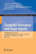 Computer Animation and Social Agents: 33rd International Conference on Computer Animation and Social Agents, Casa 2020, Bournemouth, Uk, October 13-15