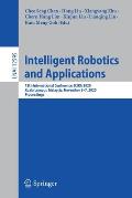 Intelligent Robotics and Applications: 13th International Conference, Icira 2020, Kuala Lumpur, Malaysia, November 5-7, 2020, Proceedings