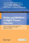Bridges and Mediation in Higher Distance Education: Second International Workshop, Helmeto 2020, Bari, Ba, Italy, September 17-18, 2020, Revised Selec
