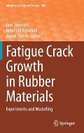 Fatigue Crack Growth in Rubber Materials: Experiments and Modelling