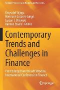Contemporary Trends and Challenges in Finance: Proceedings from the 6th Wroclaw International Conference in Finance