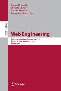 Web Engineering: 21st International Conference, Icwe 2021, Biarritz, France, May 18-21, 2021, Proceedings